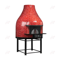 IT-YPO-1500R 600℃ Degree High Temperature Baking Italian Mosaic Electric Kiln Pizza Oven
