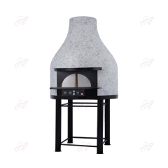 IT-YPO-780V Italian Professional Napoli Oven With Mosaic Commercial Electric Brick Pizza Oven