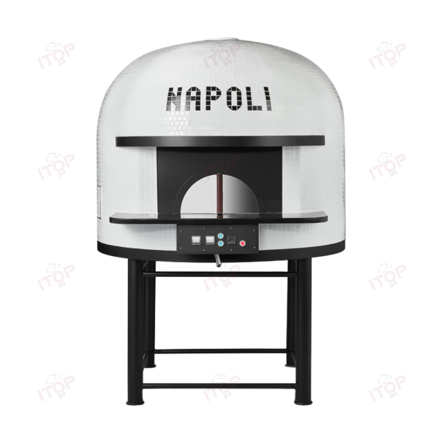 IT-YPO-1500W Commercial Heavy Duty Stone Pizza Oven Italian Electric Pizza Baking Stone Oven