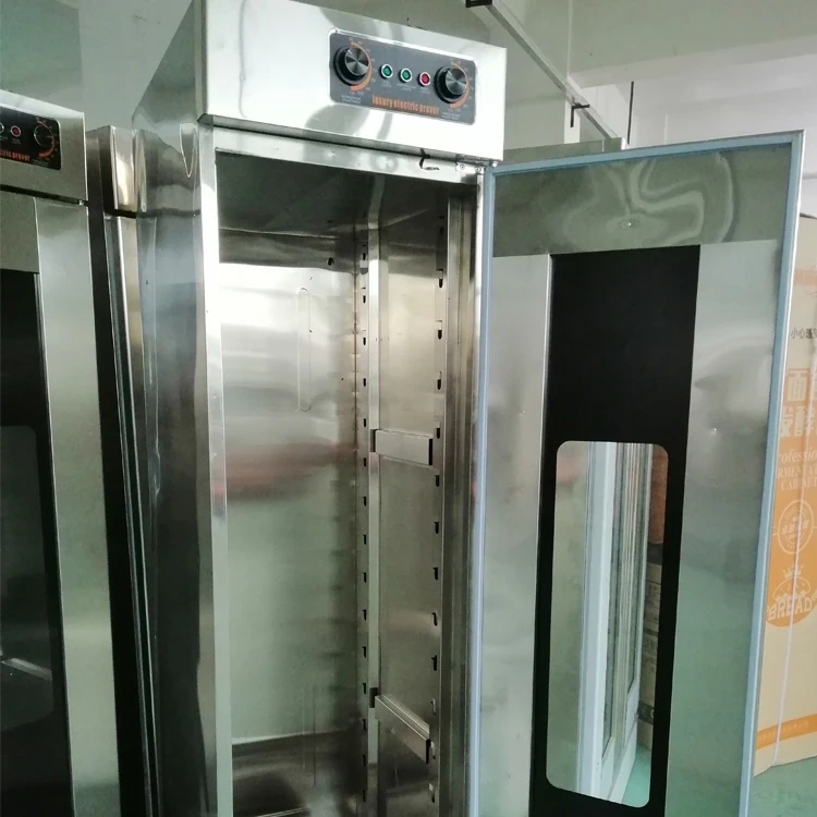 IP-13A IP-16A Commercial Electric Dough Proofer Bakery Bread Proofer Fermentation Cabinet 13 Trays 16 Trays