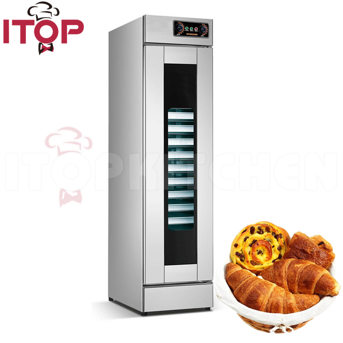 IP-13A IP-16A Commercial Electric Dough Proofer Bakery Bread Proofer Fermentation Cabinet 13 Trays 16 Trays