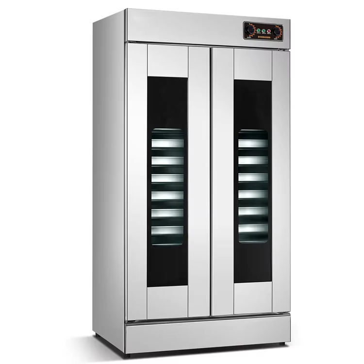 IP-26A IP-32A Double Doors Electric Controlled Fermenting Proofing Machine Proofer Cabinet 26 Trays 32 Trays
