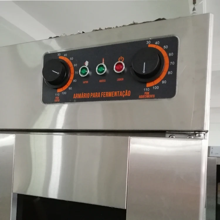 IP-26A IP-32A Double Doors Electric Controlled Fermenting Proofing Machine Proofer Cabinet 26 Trays 32 Trays