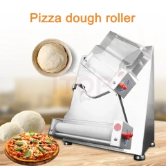 Commercial Electric Pizza Dough Roller Machine Flatten Round Dough Pastry Press Machine