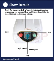 Double Speed Double Action Industrial Automatic 20L-60L Flour Mixer Bread Dough Kneading Machine
