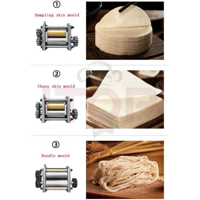 IT-DSWM60 Samosa Gyoza Wonton Dumpling Skin Wrapper Maker Accept Customized Mold
