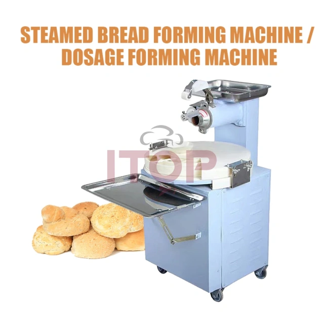 Commercial Dough Divider Rounder Automatic Stuffed Bun Cookie Dough Cutter And Rounder