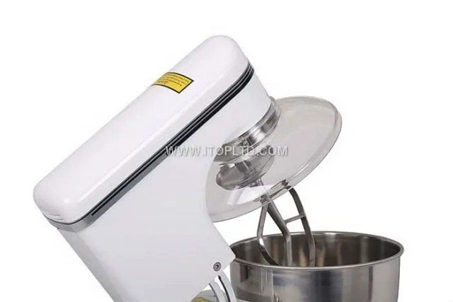 5.5L 7.5L Raisable Head Electric Multifunction Commercial Planetary Industrial Food Mixer Low Noise