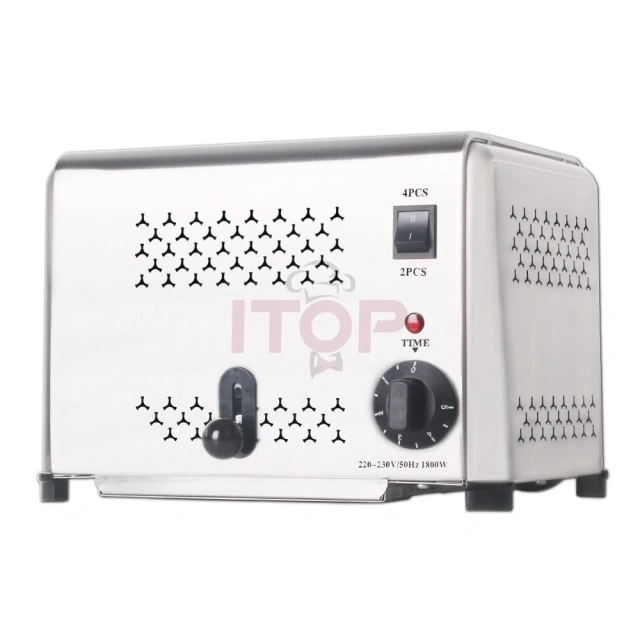 J-ST-4 Commercial Electric Stainless Steel Pop Up 4 Slices Bread Toaster Machine