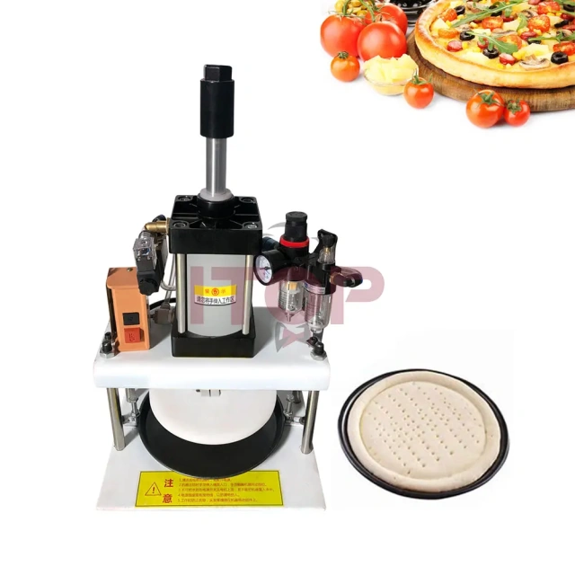 Pizza Dough Pressing Flattening Machine 7/8/9/10/12 Inch Dogh Press Machine