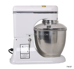 5.5L 7.5L Raisable Head Electric Multifunction Commercial Planetary Industrial Food Mixer Low Noise