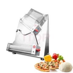 Commercial Electric Pizza Dough Roller Machine Flatten Round Dough Pastry Press Machine