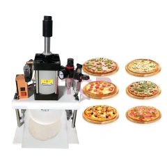 Pizza Dough Pressing Flattening Machine 7/8/9/10/12 Inch Dogh Press Machine