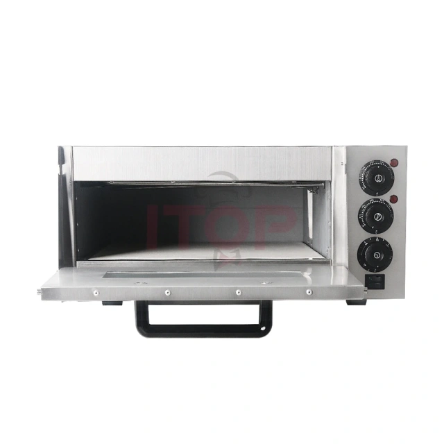 Stainless Steel Home Commercial Baking Machine For 16 Inch Pizza Office Electric Deck Baking Oven For Pizza