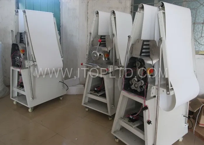 50CM 63CM Belt Heavy Duty Pastry dough sheeter Croissant Pizza Noodles Dough Sheeter Machine