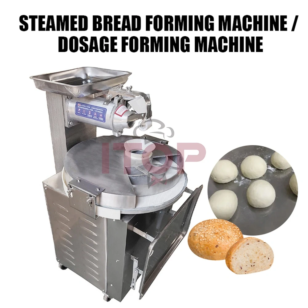 Commercial Dough Divider Rounder Automatic Stuffed Bun Cookie Dough Cutter And Rounder