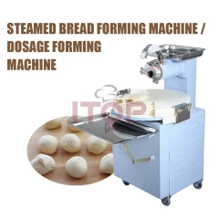 Commercial Dough Divider Rounder Automatic Stuffed Bun Cookie Dough Cutter And Rounder