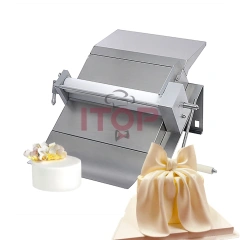 IT-MSP-16 Commercial Table Top Manual Croissant Bread Dough Sheeter Machine Fondant Presser