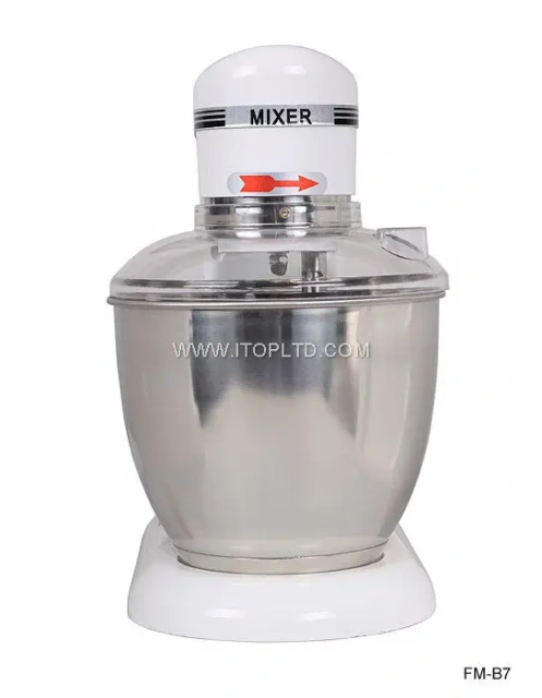5.5L 7.5L Raisable Head Electric Multifunction Commercial Planetary Industrial Food Mixer Low Noise