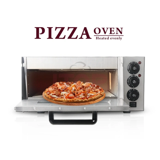 Stainless Steel Home Commercial Baking Machine For 16 Inch Pizza Office Electric Deck Baking Oven For Pizza