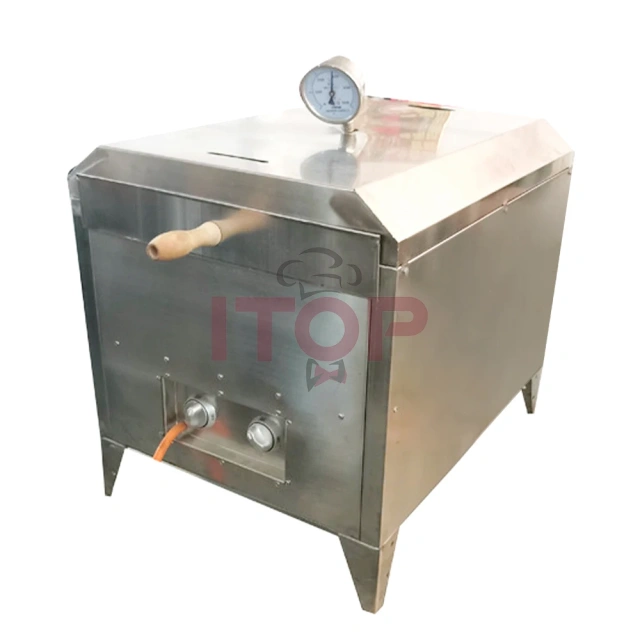 IT-MPO350 Mobile Fast Food Kitchen Gas Pizza Oven Outdoor LPG Gas Fire Bread Oven