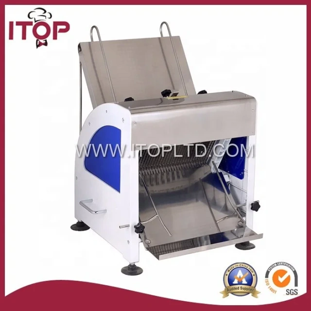 BS31 BS39 Commercial Electric Automatic Bread Slicer Industrial Stainless Steel Bread Slicer