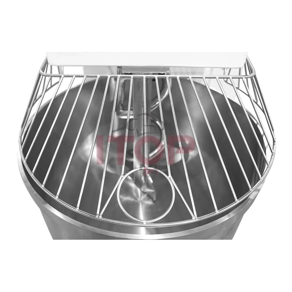 80L-260L Commercial 32kg-100kg Flour Capacity Large Double-action Two-speed Dough Mixer Mixing Machine