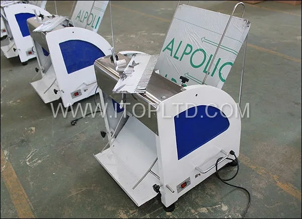 BS31 BS39 Commercial Electric Automatic Bread Slicer Industrial Stainless Steel Bread Slicer