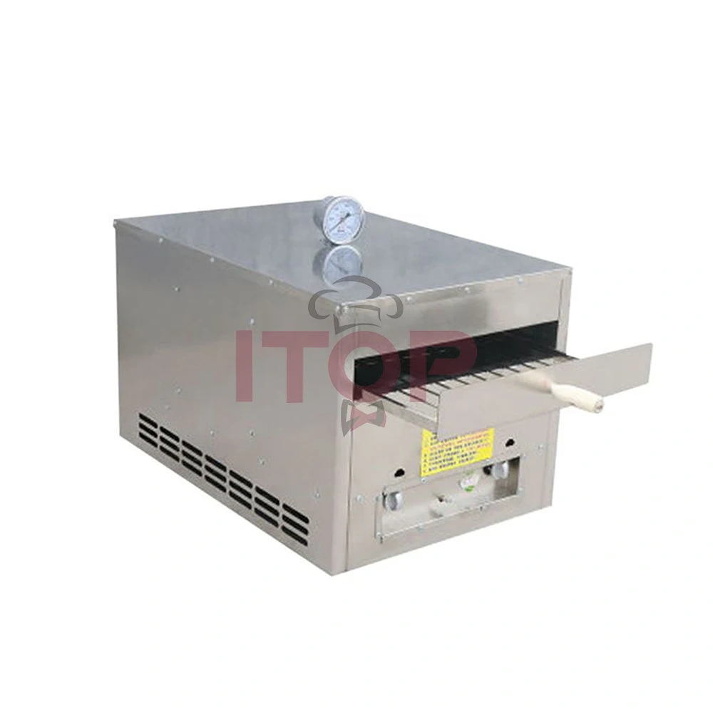 IT-MPO350 Mobile Fast Food Kitchen Gas Pizza Oven Outdoor LPG Gas Fire Bread Oven
