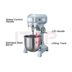 10L 15L 20L 30L 40L 50L 60L Commercial 3 Speeds Planetary Food Mixer Dough Mixer