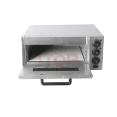 Stainless Steel Home Commercial Baking Machine For 16 Inch Pizza Office Electric Deck Baking Oven For Pizza