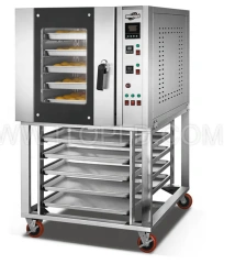 Multi Function 5 Trays Convection Oven Commercial Counter Top Hot Air Convection Oven For Bakery