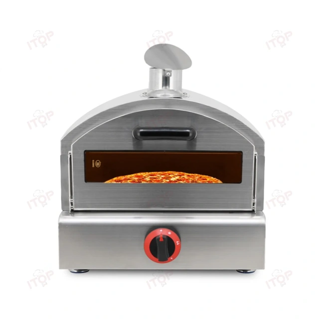 IT-GPO201 Outdoor Deluxe Baking Oven 16 Inch Portable Gas Pizza Oven For Wholesale
