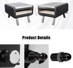 IT-GPO-GC Portable Outdoor Garden OEM Gas Pizza Oven Small Outdoor Gas Pizza Oven