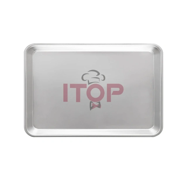 IT-BP Commercial Aluminum Baking Tray 60*40cm Pizza Bread Cake Oven Baking Pan