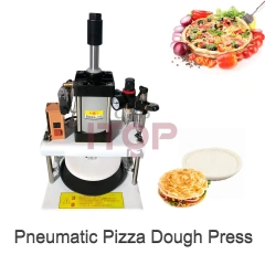 Pizza Dough Pressing Flattening Machine 7/8/9/10/12 Inch Dogh Press Machine