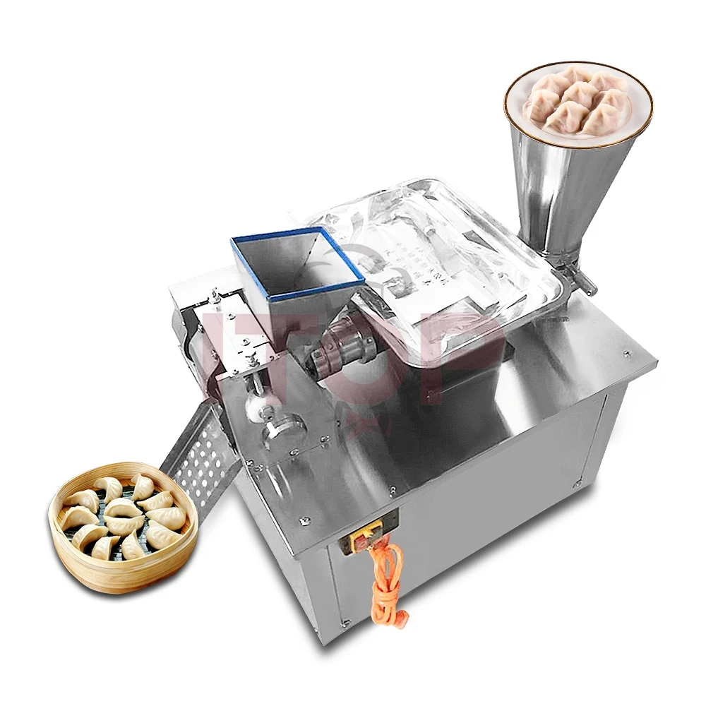 High Yield Dumpling Making Machine 7-40g/pc Samosa Making Machine Commercial Steamed Bun Momo Making Machine
