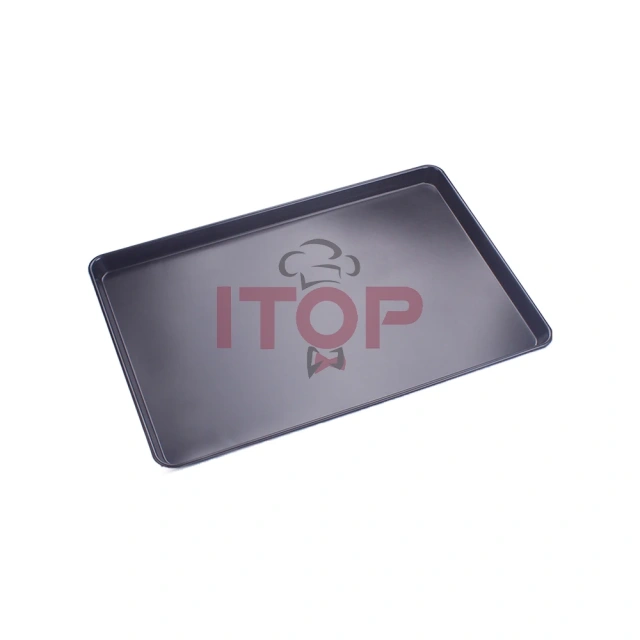 IT-BP Nonstick Baking Tray 60*40cm Commercial Bakery Bread Cookie Baking Sheet Pastry Aluminum Tray For Oven