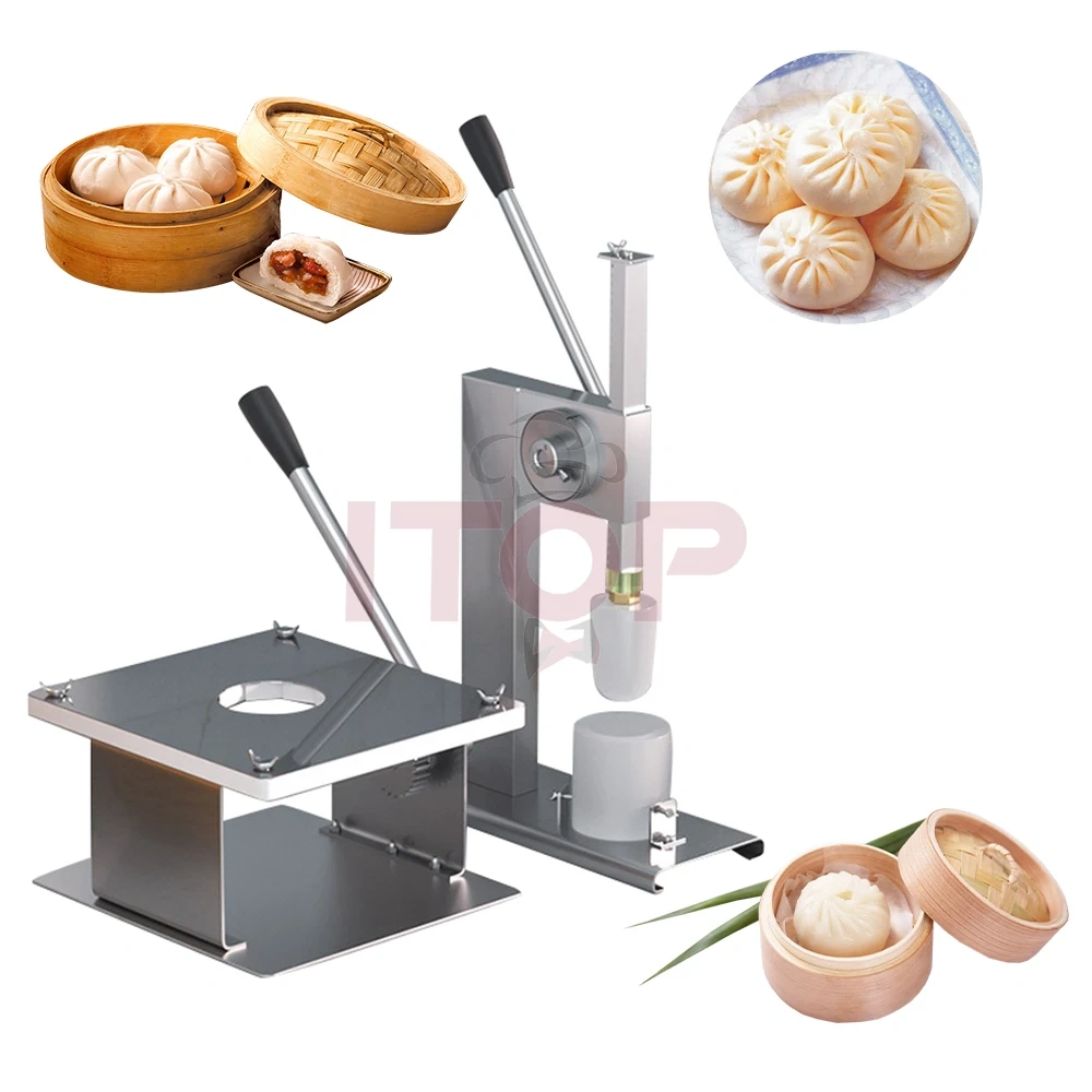 Steamed Stuffed Bun Making Machine Different Size Steamed Bun Maker Dough Bun Shaping Machine (3 Molds)
