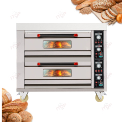 Commercial Double Decks Baking Oven Bakery Multifunction Oven For Cookies Bread Cake