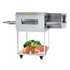 IT-CHAO12 Commercial Hot Air Circulation Electric Conveyor Belt Pizza Oven 15 Inch Convection Chain Conveyor Oven