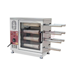 IT-907 Kurtosh Kurtos Kalacs Chimney Cake Oven 16 Rollers Ice Cream Bread Rolls Baking Roast Bread Machine
