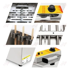 12L Professional Easy To Clean For Cheese Hot Dog Frying Cooking Machine Mozzarella Corn Dog Deep Fryer