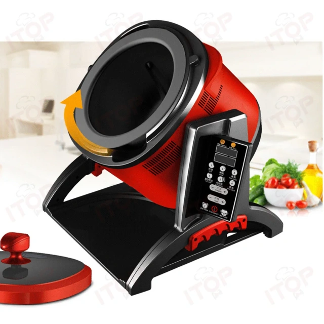 Non-Stick Coating Drum Intelligent Automatic Cooking Robot 6 Liters Multi-functional Cooking Mixer Machine