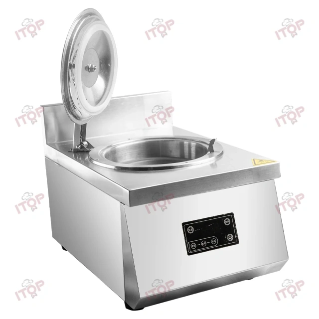 Commercial Single Wok Stove Claypot Rice Machine Electric 2000w Cooker Stove