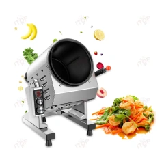 26CM Pot Economical Commercial Electromagnetic Cooking Machine Automatic Intelligent Fried Rice Robot