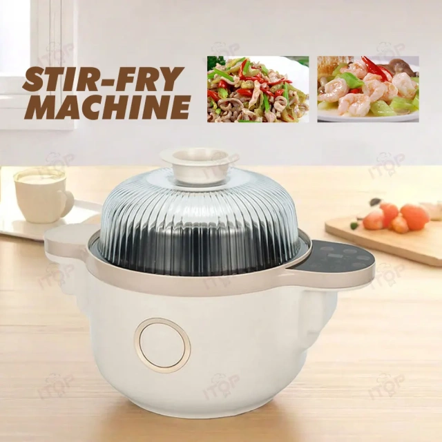 3.5L Capacity Home Kitchen Use Cooker Robot Automatic Food Cooking Wok Stir Fry Machine