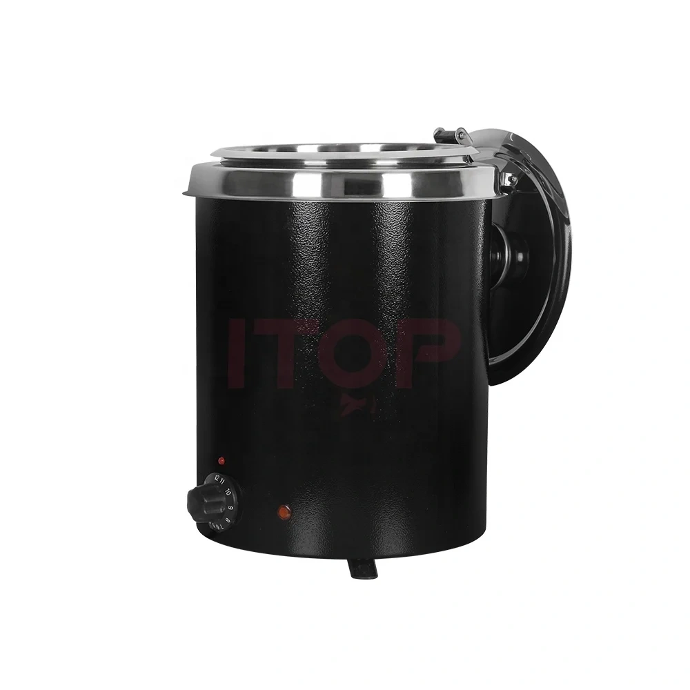 Buffet 5.7L Microcomputer Control Uninterrupted Keep Heating Warm Soup Kettle Patented Commercial Soup Warmer