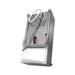 Folding 48L Cooking Deep Fryer Oil Filter Cart Restaurant Kitchen Fast Food Electric oil Shortening Filter Cart