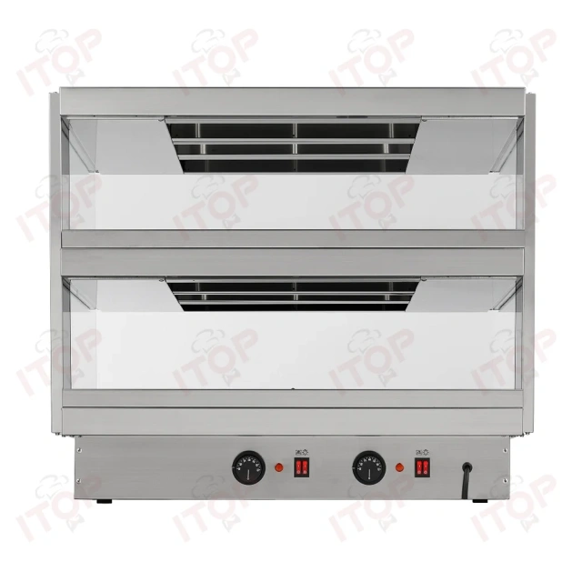 85-152L Adjustable Temperature Controller Electric Food Warming Display Warmer  Showcase